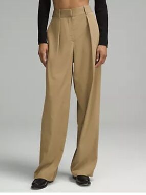 Lululemon High Rise Wide-Leg High-Waist Trousers NWT